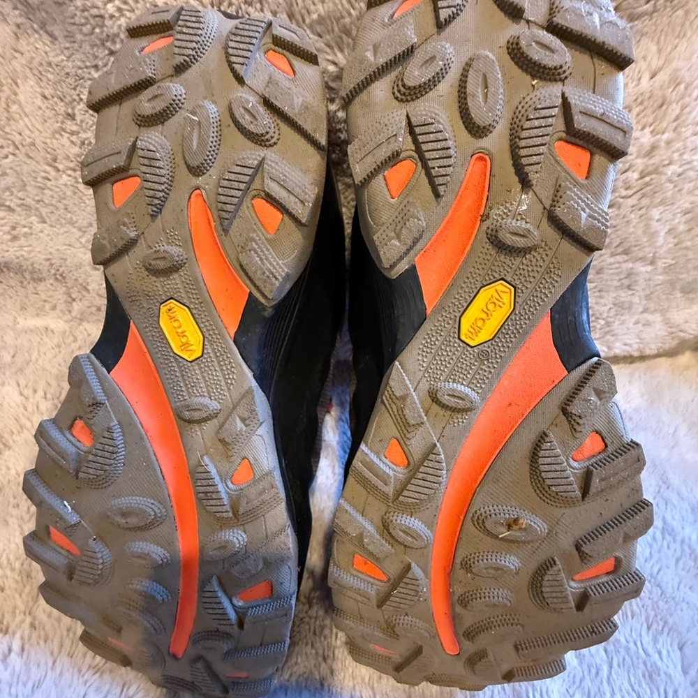 Merrell Men's Black and Brown Athletic/Hiking Shoes - Picture 4 of 5